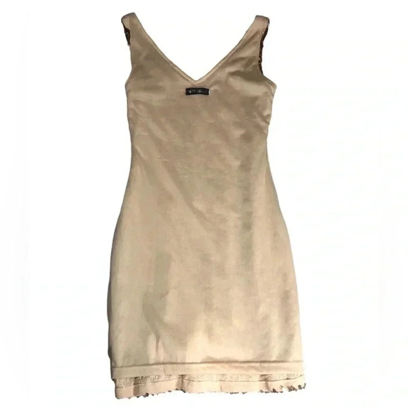 Pretty Guide Sleeveless Women's Vintage Sequin Mini Dress - Picture 6 of 9